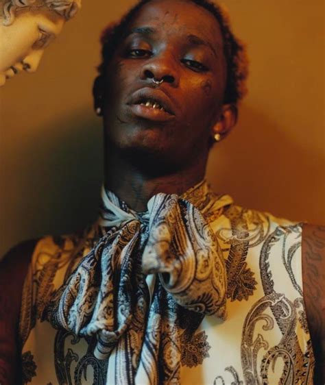 gucci dress dazed thug|Young Thug Wears A Gucci Dress On The Cover Of Dazed .